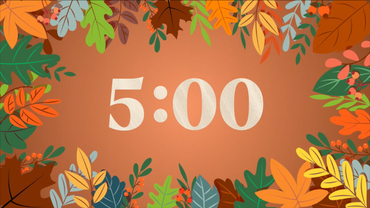 Thanksgiving Motion Transitions and Countdown image number 4